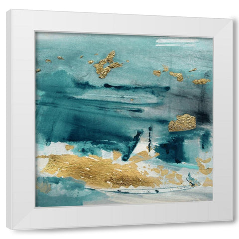 Clear Spring II White Modern Wood Framed Art Print by Jill, Susan