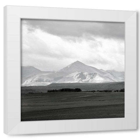 Alberta Foothills I White Modern Wood Framed Art Print by Robinson, Carol