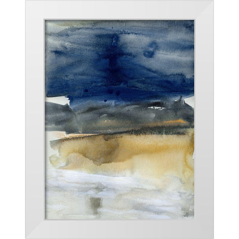 Golden Hour Shadows I White Modern Wood Framed Art Print by Jill, Susan