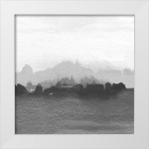Slauson View I White Modern Wood Framed Art Print by Jill, Susan