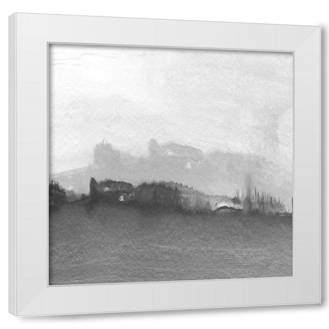 Slauson View II White Modern Wood Framed Art Print by Jill, Susan
