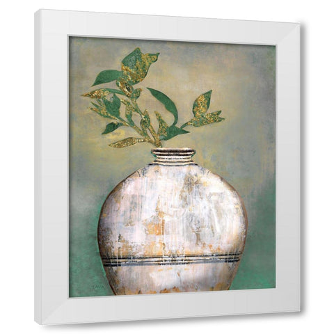 Global Vessel II White Modern Wood Framed Art Print by Tava Studios