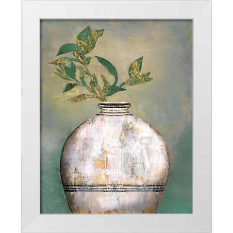 Global Vessel II White Modern Wood Framed Art Print by Tava Studios