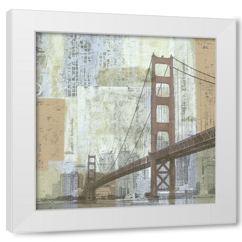 Soft Light Bay White Modern Wood Framed Art Print by Craven, Katrina