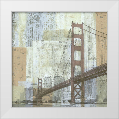 Soft Light Bay White Modern Wood Framed Art Print by Craven, Katrina