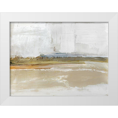 Golden Hour White Modern Wood Framed Art Print by Swatland, Sally