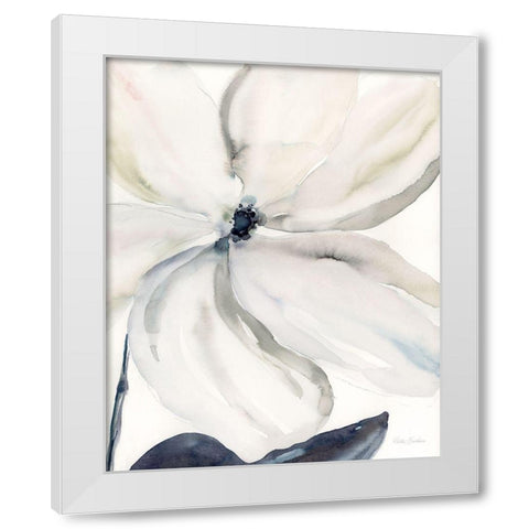 Daybreak Bloom I White Modern Wood Framed Art Print by Brockmon, Kristen