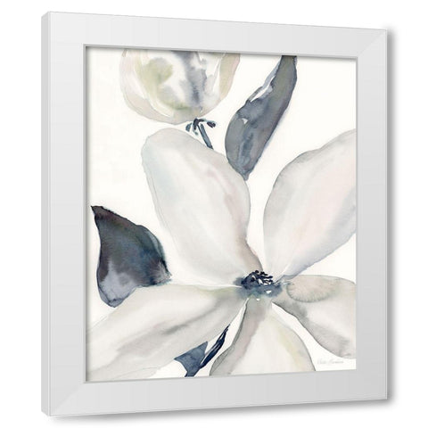 Daybreak Bloom II White Modern Wood Framed Art Print by Brockmon, Kristen