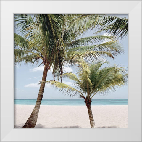 Quiet Escape I White Modern Wood Framed Art Print by Carpentieri, Natalie