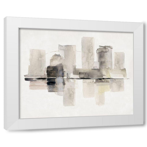 Urban Oasis II White Modern Wood Framed Art Print by Swatland, Sally