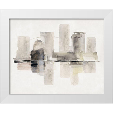 Urban Oasis II White Modern Wood Framed Art Print by Swatland, Sally