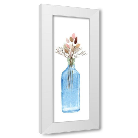 Picked Some Flowers III White Modern Wood Framed Art Print by Jill, Susan