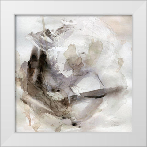 State of Suspension White Modern Wood Framed Art Print by Robinson, Carol