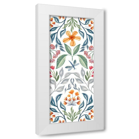 Folk Panel I White Modern Wood Framed Art Print by Brockmon, Kristen