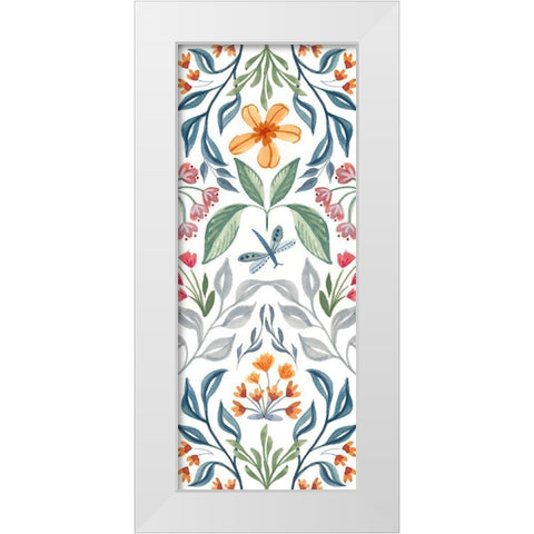 Folk Panel I White Modern Wood Framed Art Print by Brockmon, Kristen