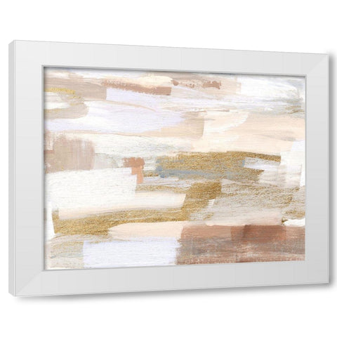 Gold Quartz II White Modern Wood Framed Art Print by Jill, Susan