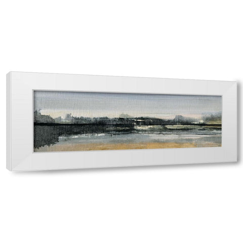 River Cross White Modern Wood Framed Art Print by Jill, Susan