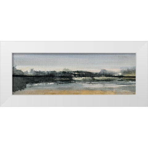 River Cross White Modern Wood Framed Art Print by Jill, Susan