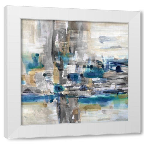 Burnt Pine II White Modern Wood Framed Art Print by Jill, Susan