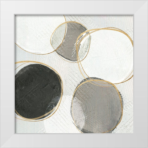 River Bottom I White Modern Wood Framed Art Print by Jill, Susan