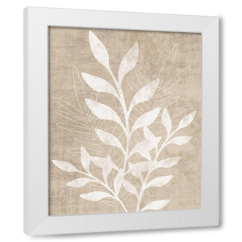 Foliage Retreat II White Modern Wood Framed Art Print by Carpentieri, Natalie