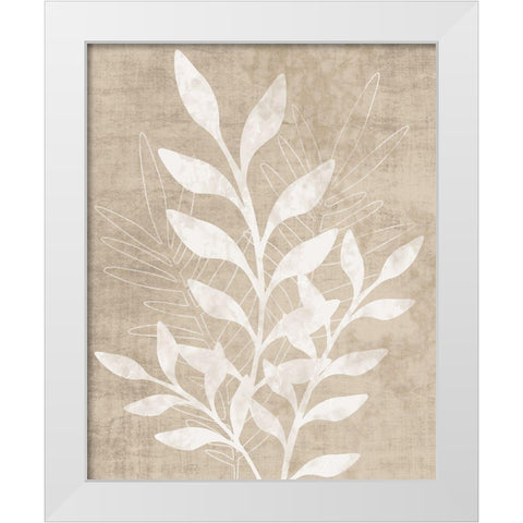 Foliage Retreat II White Modern Wood Framed Art Print by Carpentieri, Natalie
