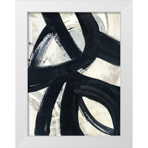 A Day In Brooklyn White Modern Wood Framed Art Print by Jill, Susan