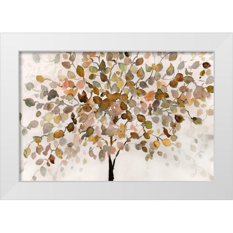 Natures Gift White Modern Wood Framed Art Print by Troise Heidel, Theresa