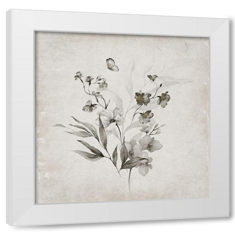 Vintage Arrangement II White Modern Wood Framed Art Print by Jill, Susan