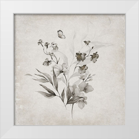 Vintage Arrangement II White Modern Wood Framed Art Print by Jill, Susan