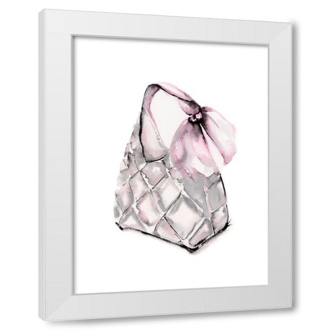 Quilted Hobo White Modern Wood Framed Art Print by Chang, Stella
