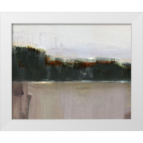 At Dusk Turnwood  White Modern Wood Framed Art Print by Jill, Susan