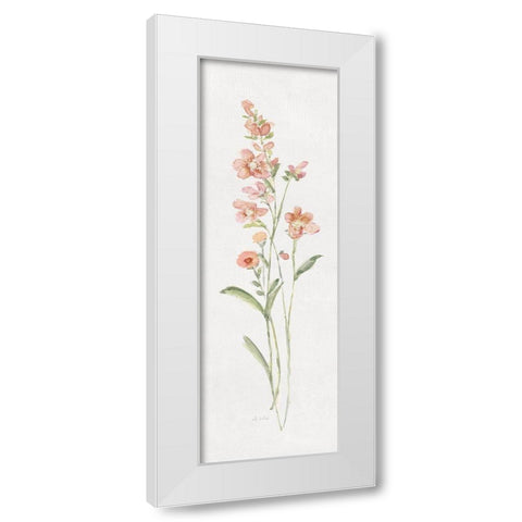 Wild Belle I White Modern Wood Framed Art Print by Swatland, Sally