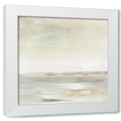 Hidden Ocean White Modern Wood Framed Art Print by Shapiro, Judith