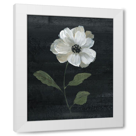Country Botanical I White Modern Wood Framed Art Print by Nan