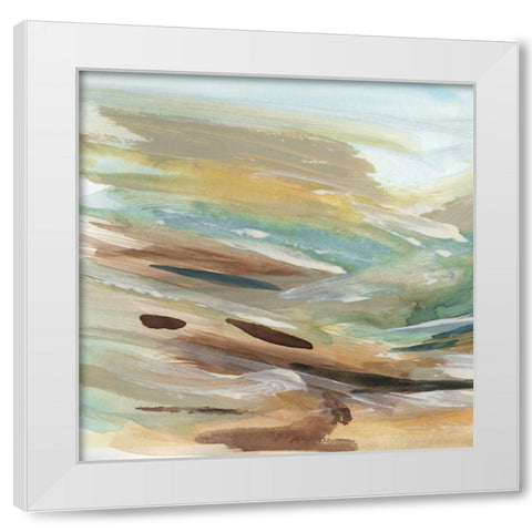 Balsam Mountain I White Modern Wood Framed Art Print by Jill, Susan