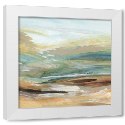 Balsam Mountain II White Modern Wood Framed Art Print by Jill, Susan