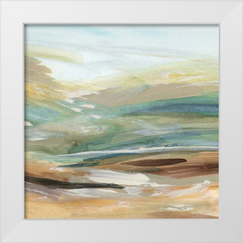 Balsam Mountain II White Modern Wood Framed Art Print by Jill, Susan