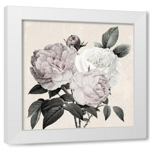Botanical Arrangement II White Modern Wood Framed Art Print by Donovan, Kelly