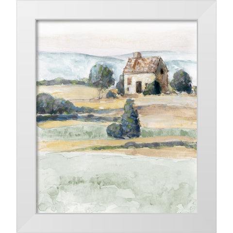 On the Countryside II White Modern Wood Framed Art Print by Swatland, Sally