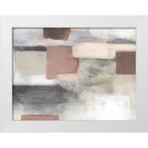 Bright Pastel White Modern Wood Framed Art Print by Robinson, Carol