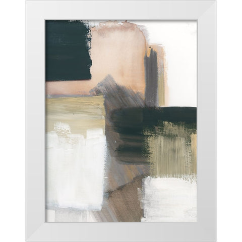 Marble Block Symmetry III White Modern Wood Framed Art Print by Chang, Stella