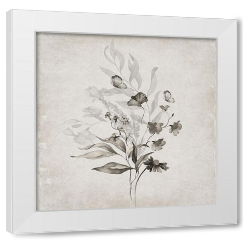 Vintage Arrangement III White Modern Wood Framed Art Print by Jill, Susan