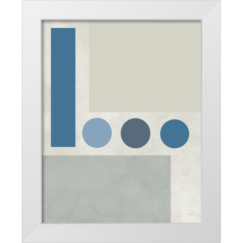 Stars Align II White Modern Wood Framed Art Print by Santiago, Daniela