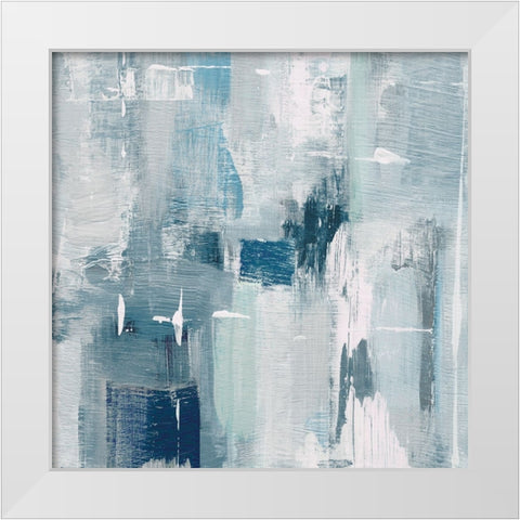 Spring Mountains I White Modern Wood Framed Art Print by Jill, Susan