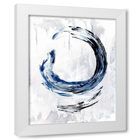 Moonglade I White Modern Wood Framed Art Print by Chang, Stella