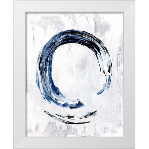 Moonglade II White Modern Wood Framed Art Print by Chang, Stella