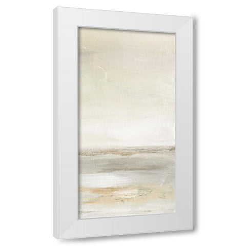 Secluded Ocean II White Modern Wood Framed Art Print by Shapiro, Judith