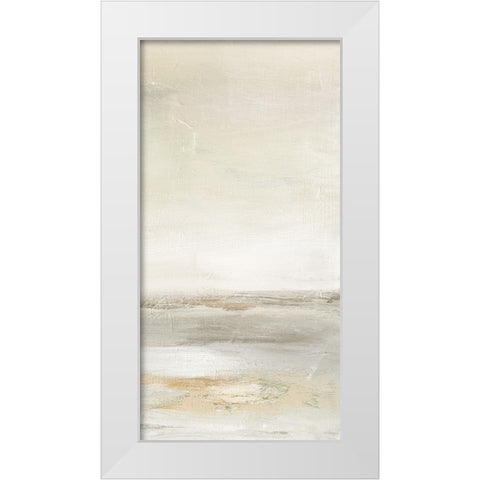 Secluded Ocean II White Modern Wood Framed Art Print by Shapiro, Judith