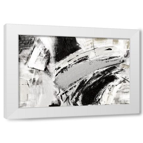 Black Mykonos White Modern Wood Framed Art Print by Shapiro, Judith